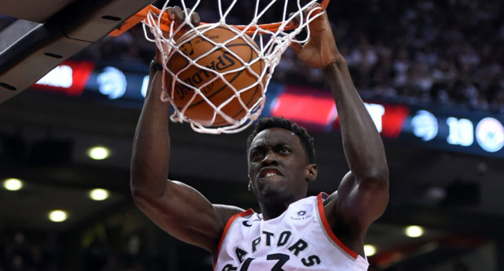 Pascal Siakam of the Toronto Raptors