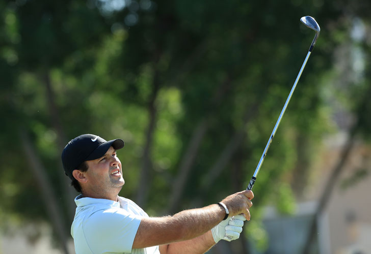 Patrick Reed in action Patrick Reed in action
