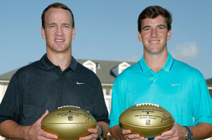 Peyton and Eli Manning