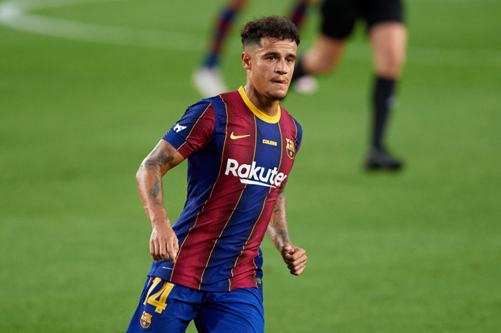 Philippe Coutinho of Barcelona. Philippe Coutinho of Barcelona.