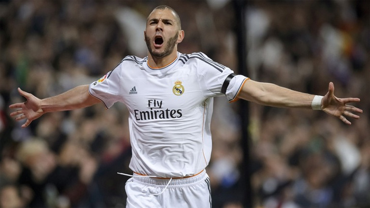 Real Madrid forward Karim Benzema Real Madrid forward Karim Benzema
