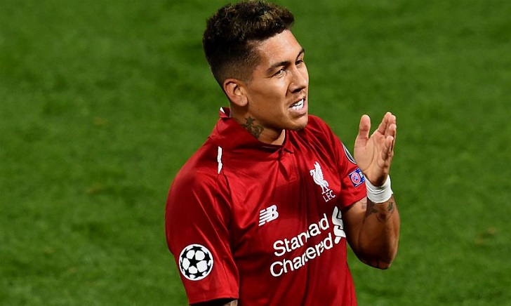 Roberto Firmino in action for Liverpool. Roberto Firmino in action for Liverpool