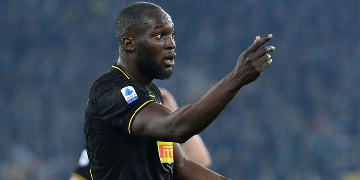 Internazionale forward Romelu Lukaku