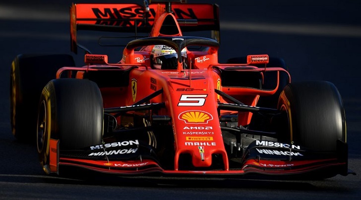 Ferrari teammate Sebastian Vettel has moved up into third place on the standings.