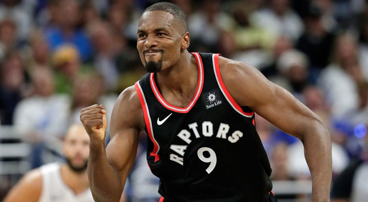 Serge Ibaka of the Toronto Raptors