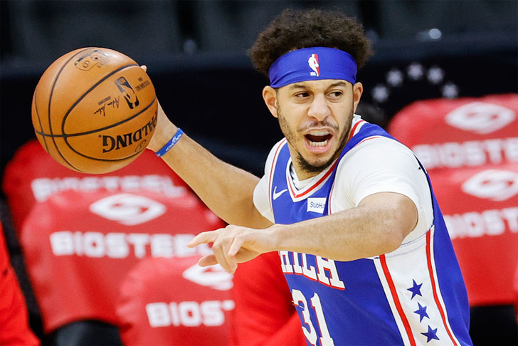 Seth Curry of 76ers Seth Curry of 76ers