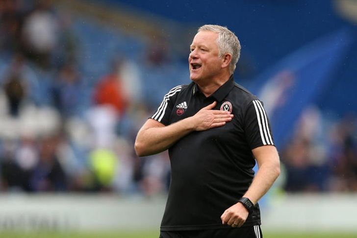 Sheffield United manager Chris Wilder