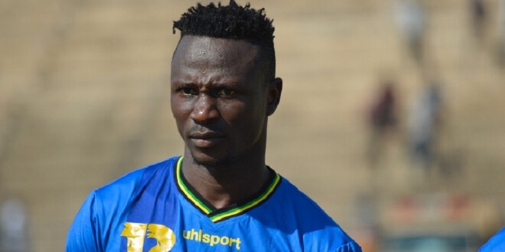 Simon Msuva in action forTanzania.