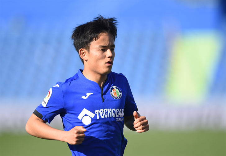 Takefusa Kubo of Getafe Takefusa Kubo of Getafe
