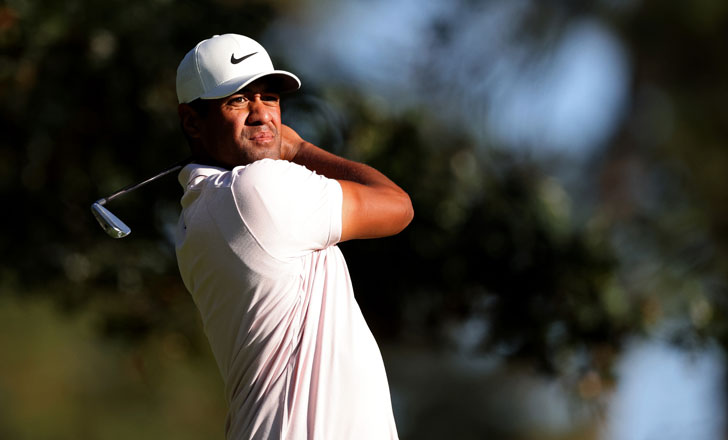 Tony Finau in action Tony Finau in action