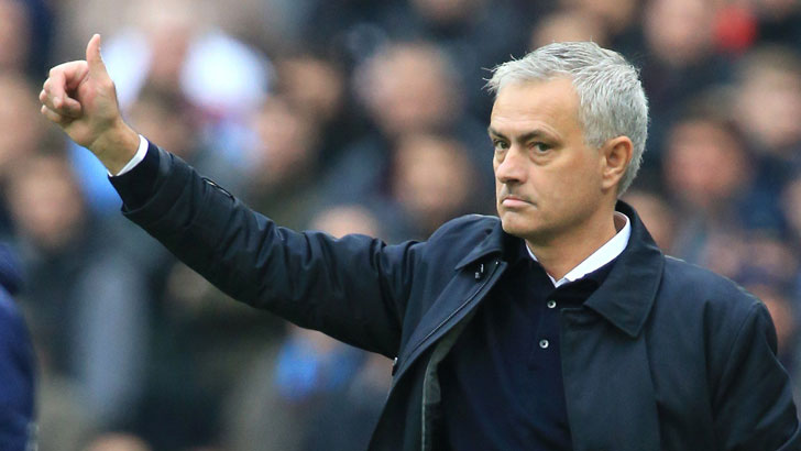 Tottenham Hotspur manager Jose Mourinho