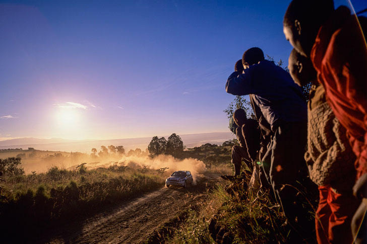 Uganda rally driver