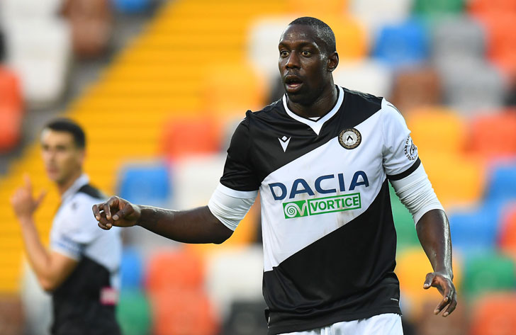 Stefano Okaka of Udinese