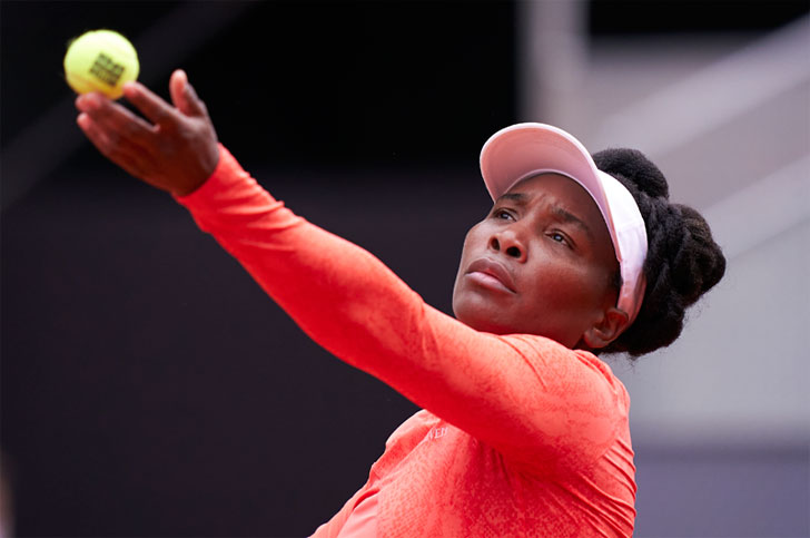 Venus Williams in action