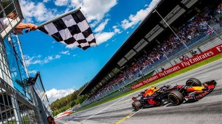 Verstappen won the 2018 Austrian Grand Prix.