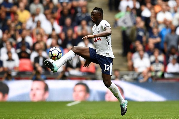 Victor Wanyama in action for Tottenham.