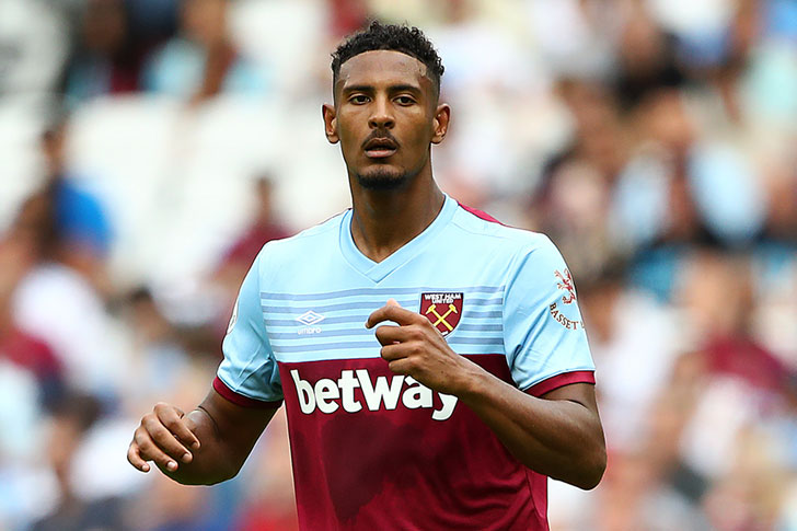 West Ham United striker Sebastien Haller