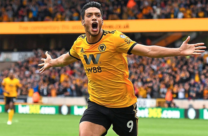 Wolverhampton Wanderers forward Raul Jimenez