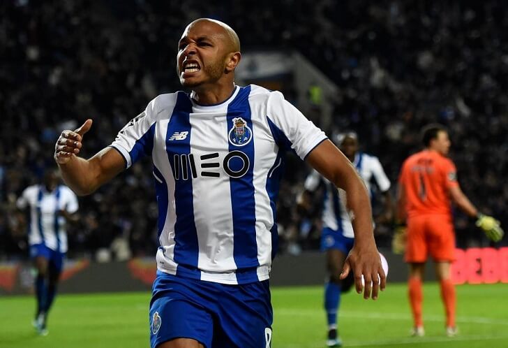 Yacine Brahimi in action for Porto Yacine Brahimi in action for Porto